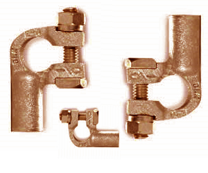 Right Angle Copper Battery Terminals