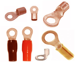 Copper Ring Terminals for Electrical Control Panel
